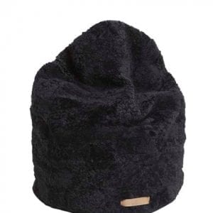 Saccosack fårskinn svart Lilla Stork