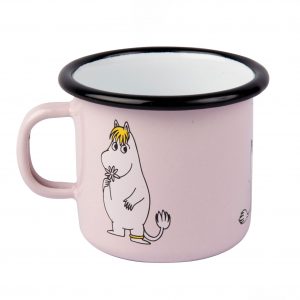 Muminmugg Snorkfröken Rosa Emaljmugg Mumin - 2,5 dl Lillastork.se