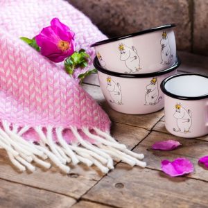 Muminmugg Muminskål Emalj Snorkfröken Lillastork.se