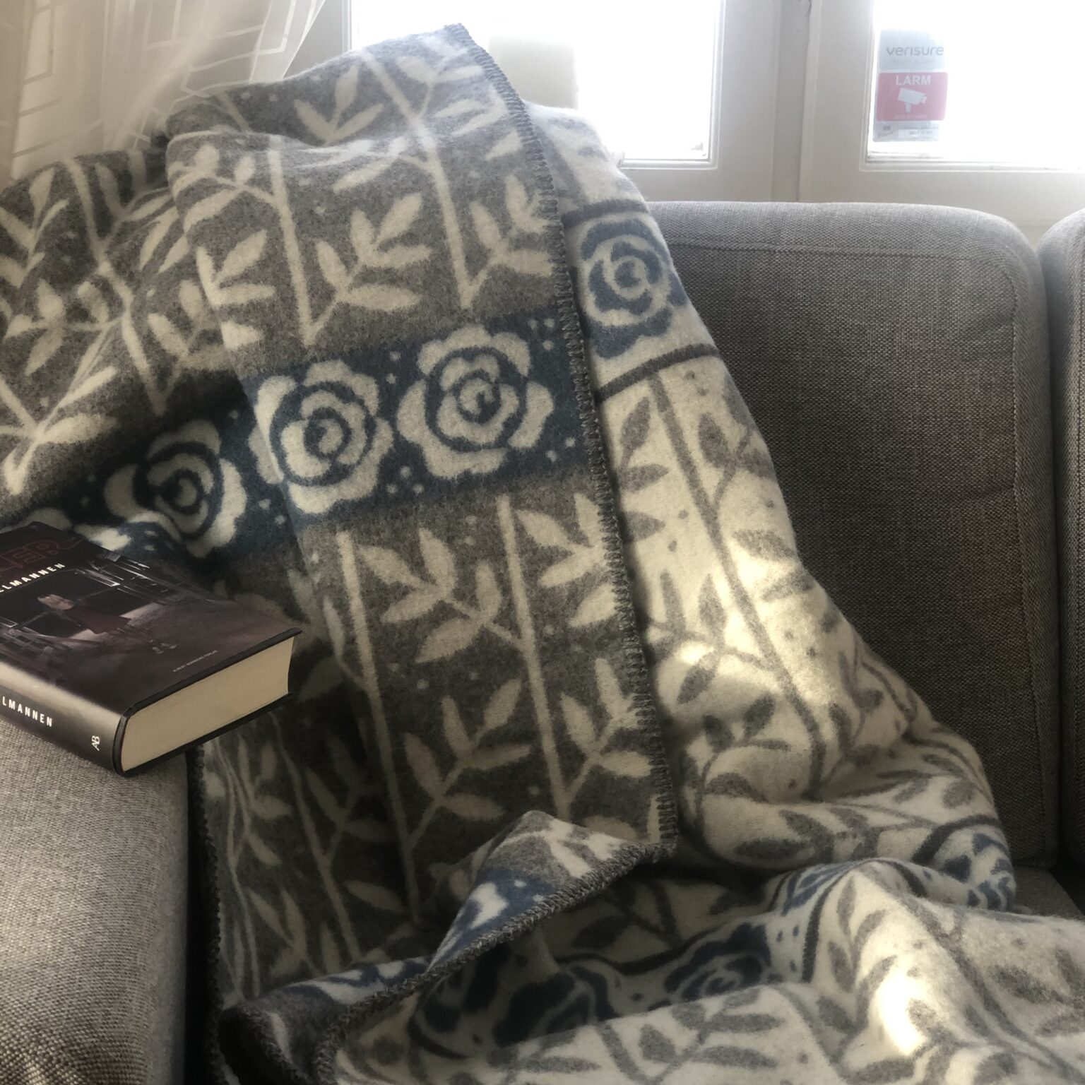 Ullfilt Rosengård, 100% ull