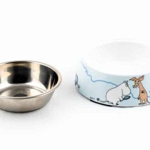 Mumin Husdjur Matskål, Blå Small