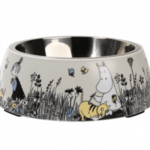 Mumin Husdjur Matskål, Grå Large