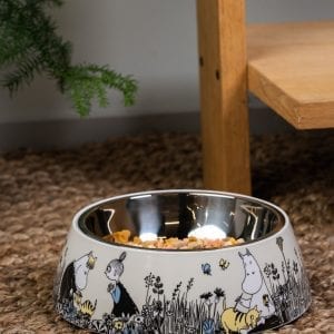 Mumin Husdjur Matskål, Grå Large