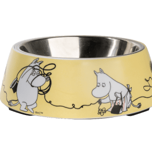 Mumin Husdjur Matskål, Gul, Medium