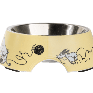 Mumin Husdjur Matskål, Gul, Medium
