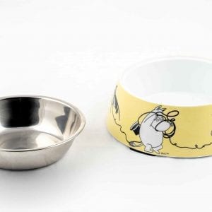 Mumin Husdjur Matskål, Gul, Medium