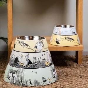 Mumin Husdjur Matskål Grön XL