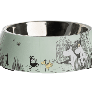 Mumin Husdjur Matskål Grön XL