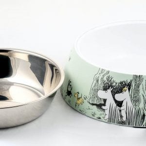 Mumin Husdjur Matskål Grön XL