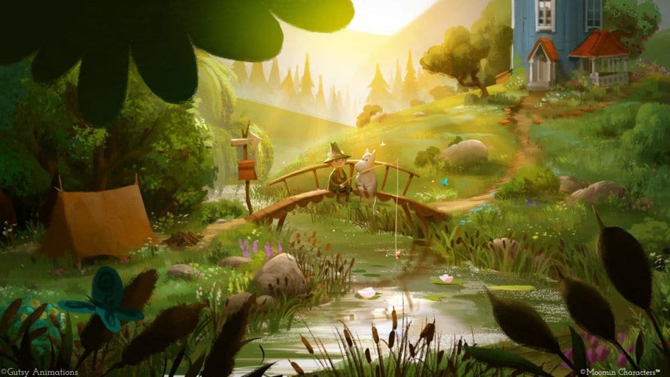 Muminmugg, Muminmuggar Moominvalley Animerad muminmugg - Lillastork