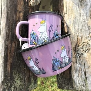 Muminvänner mugg och skål