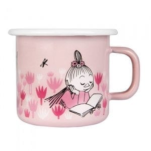Mumin Emaljmugg - Flickor, 2,5 dl