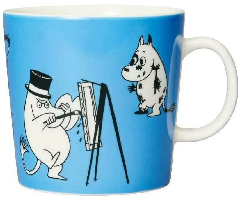 Arabia Muminmugg Blå, 0,4 dl