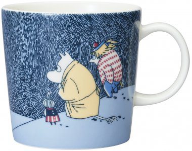 Arabia Muminmugg Mån sken i snön