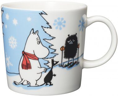 Arabia Muminmugg Skidtävling