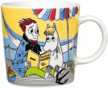 Arabia Muminmugg Snorkfröken och Poeten