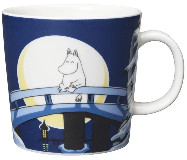 Arabia Muminmugg-Vinternatt-Säsongsmugg vintern-2006