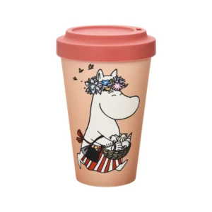 Mumin take Away mugg - Muminmamma Blomsterkrans