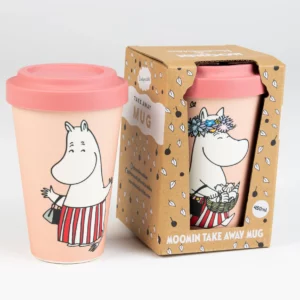 Mumin take Away mugg - Muminmamma Blomsterkrans