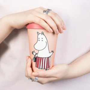 Mumin take Away mugg - Muminmamma Blomsterkrans