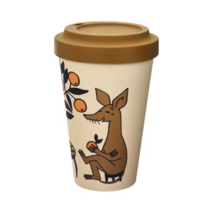 Mumin Take Away Mugg - Sniff, Apelsin