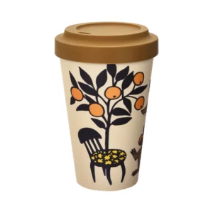 Mumin Take Away Mugg - Sniff, Apelsin