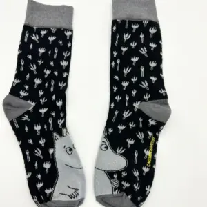 Mumin Strumpor - Mumintrollet, Svart, Strl. 36-40