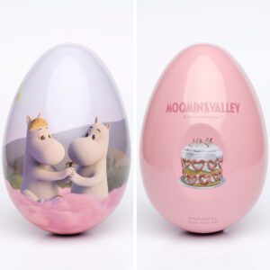 Mumin Påskägg i Plåt - Rosa Moln