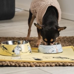 Mumin Husdjur, Underlägg i Silikon - Gul