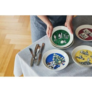 Mumin Samlartallrikar, Teckning & Jul - Arabia