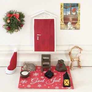 Krans till dörr mini - Nissedörr