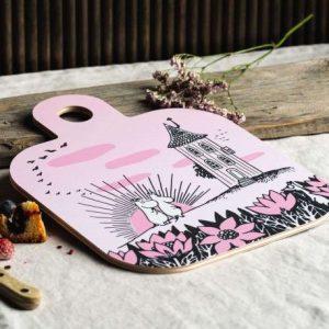 Mumin Vänskap Skär och Serveringsbricka