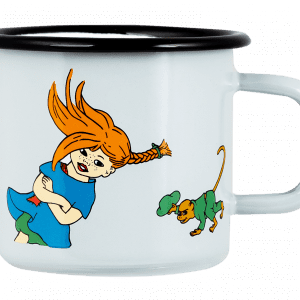 Pippi Emaljmugg - Världens Starkaste Tjej, 3,7 dl