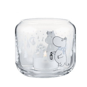 Mumin Värmesljuslykta - Snöfall