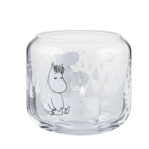 Mumin Värmesljuslykta - Snöfall