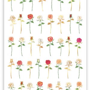 Gratulationskort med Rosor