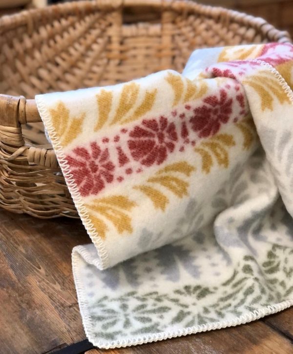 Arvet barnfilt 100% Ull - Vacker filt till baby & barn - Lilla Stork