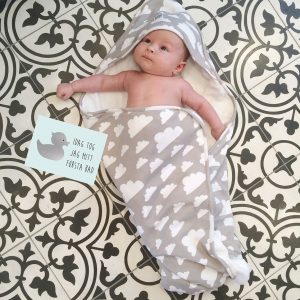 Milestone Fotokort, Hej Världen - Jabadabado