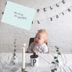 Milestone Fotokort, Hej Världen - Jabadabado