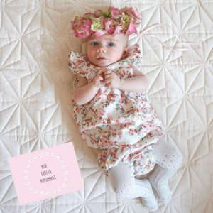 Milestone Fotokort, Hej Världen - Jabadabado