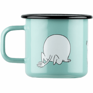 Mumin Emaljmugg - Mumintrollet Mint, 3,7 dl