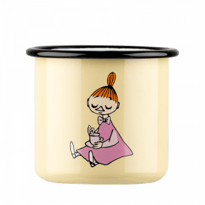 Mumin Emaljmugg Mymlan, Gul, 3,7 dl