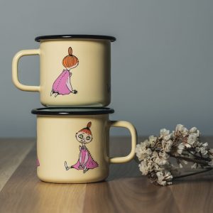Mumin Emaljmugg Mymlan, Gul, 3,7 dl