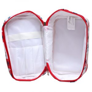 Necessär med Dragkedja och Handtag - Vallmo