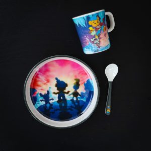 Bamse Barnservis, Vulkanön - 3-delar