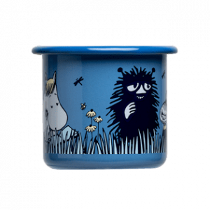 Mumin Emaljmugg - Vänner, 2,5dl