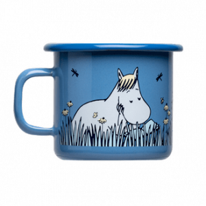 Mumin Emaljmugg - Vänner, 2,5dl