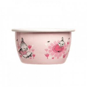 Mumin Emaljskål - Flickor, 3 dl