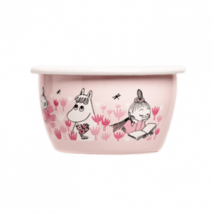 Mumin Emaljskål - Flickor, 3 dl