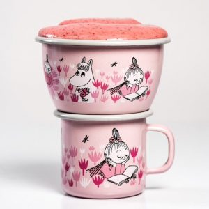 Mumin Emaljskål - Flickor, 3 dl